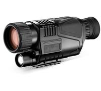 Night Vision Monocular, Infrared Spy Equipment 5 x 40 mm, 65 6 ft/200 m Long Viewing Distance, Infrared Glasses for Hunting, Spy, Military, Tactical, Safety