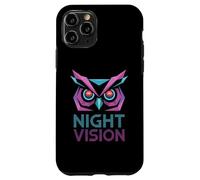 Night Vision Owl Retro Synthwave Vaporwave Case for iPhone 11 Pro