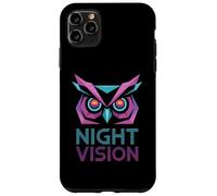 Night Vision Owl Retro Synthwave Vaporwave Case for iPhone 11 Pro Max