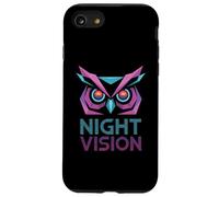 Night Vision Owl Retro Synthwave Vaporwave Case for iPhone SE (2020) / 7/8