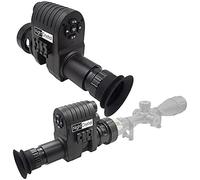 Night Vision Scope Camera Hunting Rear Sight HD 1080P Portable 4X Digital Zoom - Add On Attachment for a Clear View in the Dark