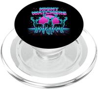 Night Watchers Deer Retrowave Synthwave 80s Antler PopSockets PopGrip for MagSafe