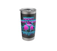 Night Watchers Deer Retrowave Synthwave 80s Antler Stainless Steel Insulated Tumbler