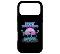 Night Watchers Stags Retrowave Synthwave 80s Deer Case for iPhone 17 Pro Max