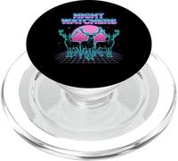 Night Watchers Stags Retrowave Synthwave 80s Deer PopSockets PopGrip for MagSafe