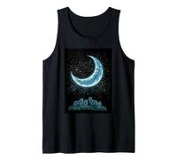 Night Wolves Moon Wilderness Song Tank Top