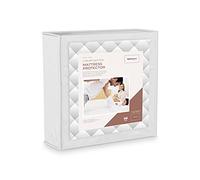 NightComfort Microfiber Luxury Quilted Mattress Protector Anti Allergy 38 cm Extra Deep, Super King Bed