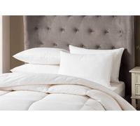 NightComfort Pillow Hotel At Home Feels Like Down Piped Edge Cotton Medium
