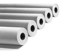 NightComfort Solid Plain Color 94 inches/ 238cm Wide Sheeting Polycotton Fabric (White, 10 Meter)