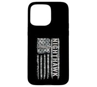 Nighthawk American Flag Military Camo F117 Case for iPhone 15 Pro Max