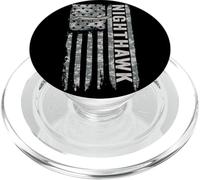 Nighthawk American Flag Military Camo F117 PopSockets PopGrip for MagSafe