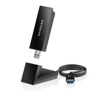 Nighthawk WiFi 6E USB 3.0 WiFi Adapter (A8000) WiFi 6 Dongle For PC AXE3000 Tri
