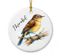 Nightingale Tree Decorations Decorative Christmas Tree Hanging Ornament Funny Christmas Decorations For New Years Holiday Office