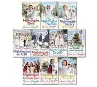 Nightingales Series Donna Douglas 10 Books Collection Set(The Nightingale Girls, Sister, Nurses, On Call, Christmas-Wish, At War, Under the Mistletoe,Christmas-Carol,Christmas-Show,Christmas-Promise)