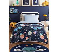 Nightlark 4.5 Tog Junior Coverless Duvet Set Navy