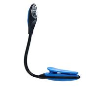 Nightlight Plug In Fine Convenient Portable Travel Book Reading Light Lamp Mini LED Clip Booklight Motion Activated Lights Indoor (Blue, One Size)