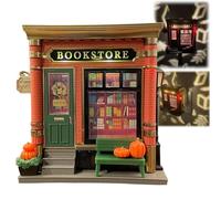 Nightlight Plug in Vintage Bookstore WallFlower Projector Nightlight with Warm LED Glow Book, Cozy Book Store Wall Plug in for Fall Reading Creative Night Lightchristmas Gift for Books Lovers