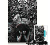 Nightmare 1000 Adult Pieces Jigsaw Puzzle Mind Challenge Toy Together Fun Quality Cut (50x75cm)