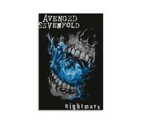 Nightmare-Avenged Sevenfold Waterproof And Stain Resistant Wall Paintings High-definition Spray Painted Decorative Paintings Study And Coffee Shop Decorations Fade ResistantUnframe-style20x30inch(50x7