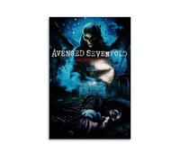 Nightmare-Avenged SevenfoldCanvas Poster Bedroom Decor Landscape Office Room Decor Gift Aesthetic Canvas Print Home Decorations Posters for Room Aesthetic Wall ArtUnframe-style24x36inch(60x90cm)