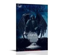 Nightmare Avenged SevenfoldCanvas Posters for Bedroom Wall Art Decor Posters Prints Art Poster Print Painting Retro Home Wall Decor Picture Bedroom16x24inch(40x60cm) Frame-style