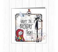 Nightmare Before Christmas Birthday Card Gothic Daughter Son Husband Wife Friend