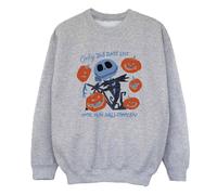 Nightmare Before Christmas Boy's 365 Days Until Halloween Sweatshirt in Grey | Size: 9 Years Nightmare Before Christmas Grey 9 Years