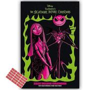 Nightmare Before Christmas Calendar 2026 Official Deluxe Poster Edition A3 Calendar Gift Present with Free Organising Stickers