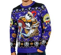 Nightmare Before Christmas Christmas Jumper (UK, Alpha, 3XL, Regular, Regular)