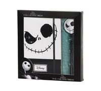 Nightmare Before Christmas Face-Gift Box with Diary and Fashion Ballpoint Pen, Black, 22.1 x 23.8 cm