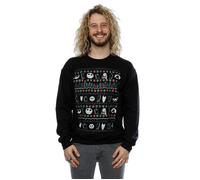 Nightmare Before Christmas Festive Icons Sweatshirt Disney Black XXXL