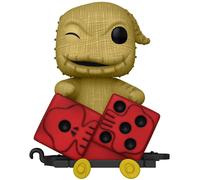 Nightmare Before Christmas Funko POP Train Oogie in Dice Cart