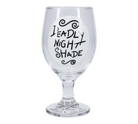 Nightmare Before Christmas Glow in the Dark Glass - Officially Licensed Deadly …