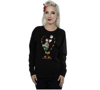 Nightmare Before Christmas Jack And Sally Love Sweatshirt Disney Black XS