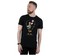 Nightmare Before Christmas Jack And Sally Love T-Shirt Disney Black XXL