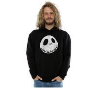 Nightmare Before Christmas Jack Cracked Face Hoodie Disney Black M