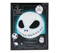 Paladone Nightmare Before Christmas Mask Light | Officially Licensed Disney Merchandise | Novelty USB & Battery Powered Desk & Wall Mountable Spooky Decor Movie Gift, Jack, White