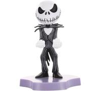Cableguys Minis Jack Skellington Phone Stand & Earbuds Holder - Novelty Phone Stand for Desk and Bedside, In Ear Headphone Holder for Smartphone & Small Devices, Desk Decor and Mobile Accessories