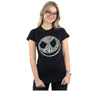 Nightmare Before Christmas Jack Skull Collage Cotton T-Shirt Disney Black S