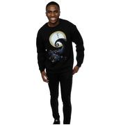 Nightmare Before Christmas Men's Cemetery Sweatshirt in Black | Size: XL Nightmare Before Christmas Black XL
