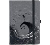 Nightmare Before Christmas Moonlight Madness A5 Notebook Grey/black (A5)