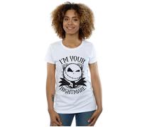 Nightmare Before Christmas Nightmare Cotton T-Shirt Disney White L