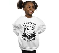 Nightmare Before Christmas Nightmare Sweatshirt Disney White 12-13 Years
