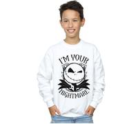 Nightmare Before Christmas Nightmare Sweatshirt Disney White 5-6 Years