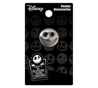 Nightmare Before Christmas Pewter Lapel Pin Barrel Mask