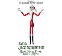 Medicom Toy UDF Ultra Detail Figure No. 841 The Nightmare Before, Christmas, Santa Jack, Total Height Approx. 4.5 inches (115 mm), Non-Scale, Painted Finished Product