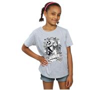 Nightmare Before Christmas Simply Meant To Be Cotton T-Shirt Disney Grey 12-13 Years