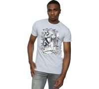 Nightmare Before Christmas Simply Meant To Be T-Shirt Disney Grey XL