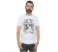 Nightmare Before Christmas Simply Meant To Be T-Shirt Disney White XXL