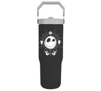 Nightmare Before Christmas (Spooky) 30oz/850ml Pitcher with Handle & Lid, Official Disney Licensed Drinkware, Premium Hydration Jug for Halloween Fans, Daily Use, Gym & Outdoor Adventures